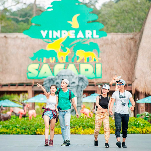 Tour Phú Quốc - Cano 4 Đảo - Vinpearl Safari - Rạch Vẹm